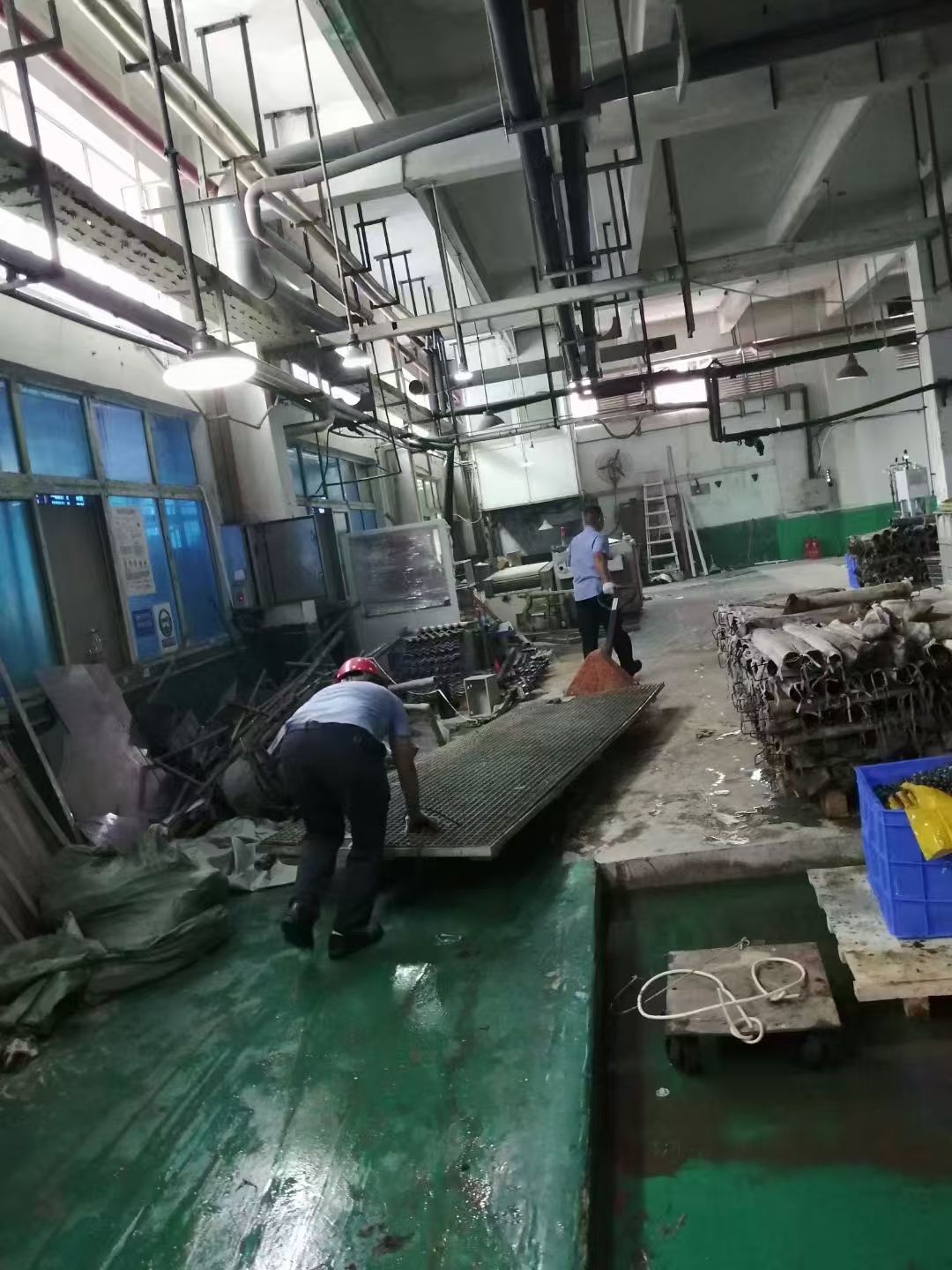 Electroplating Line Disassembly & Assembly